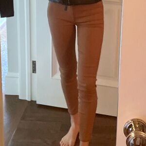 7 for all mankind jean’s coated Brownish / tan women’s jeans